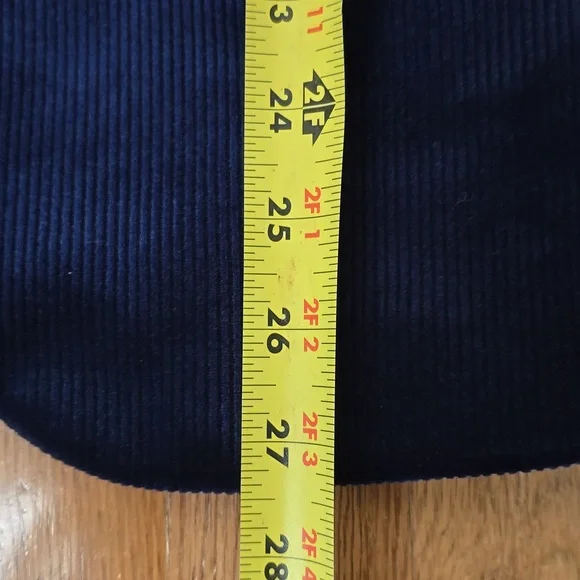 JF J.FERRAR BRAND MENS NAVY BLUE SOFT RIBBED SPORT COAT SIZE 36 REGULAR SLIM FIT